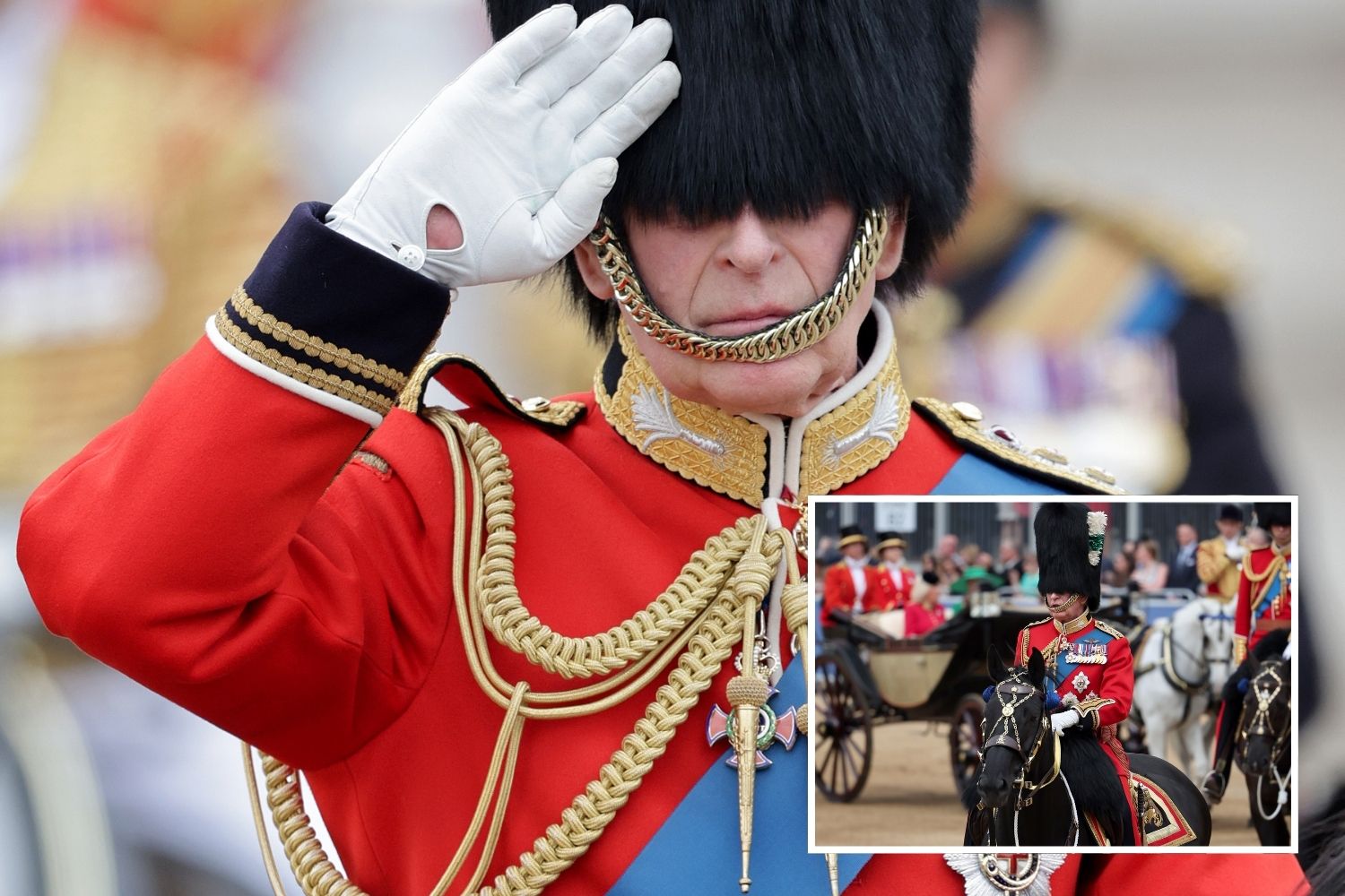 King Charles' Horse Fails to Keep Still During National Anthem in Clip - Vimarsana News