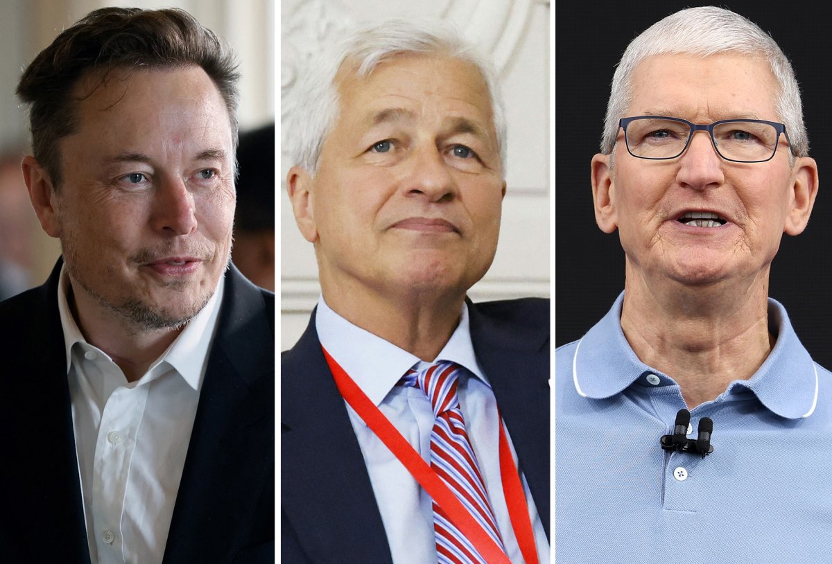 Comp, Musk, Jamie Dimon and Tim Cook