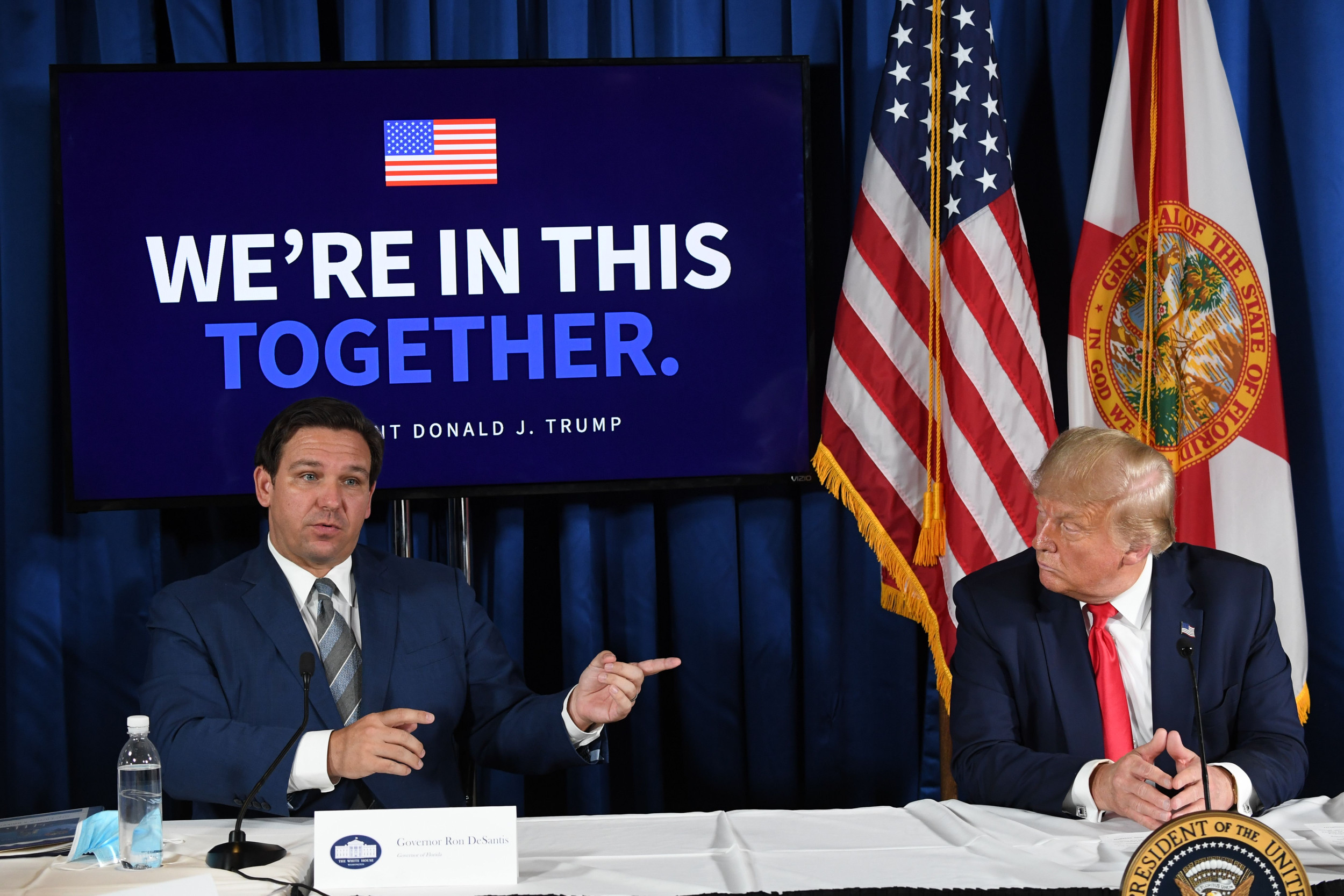 Trump and DeSantis wage war about issues almost nobody cares about
