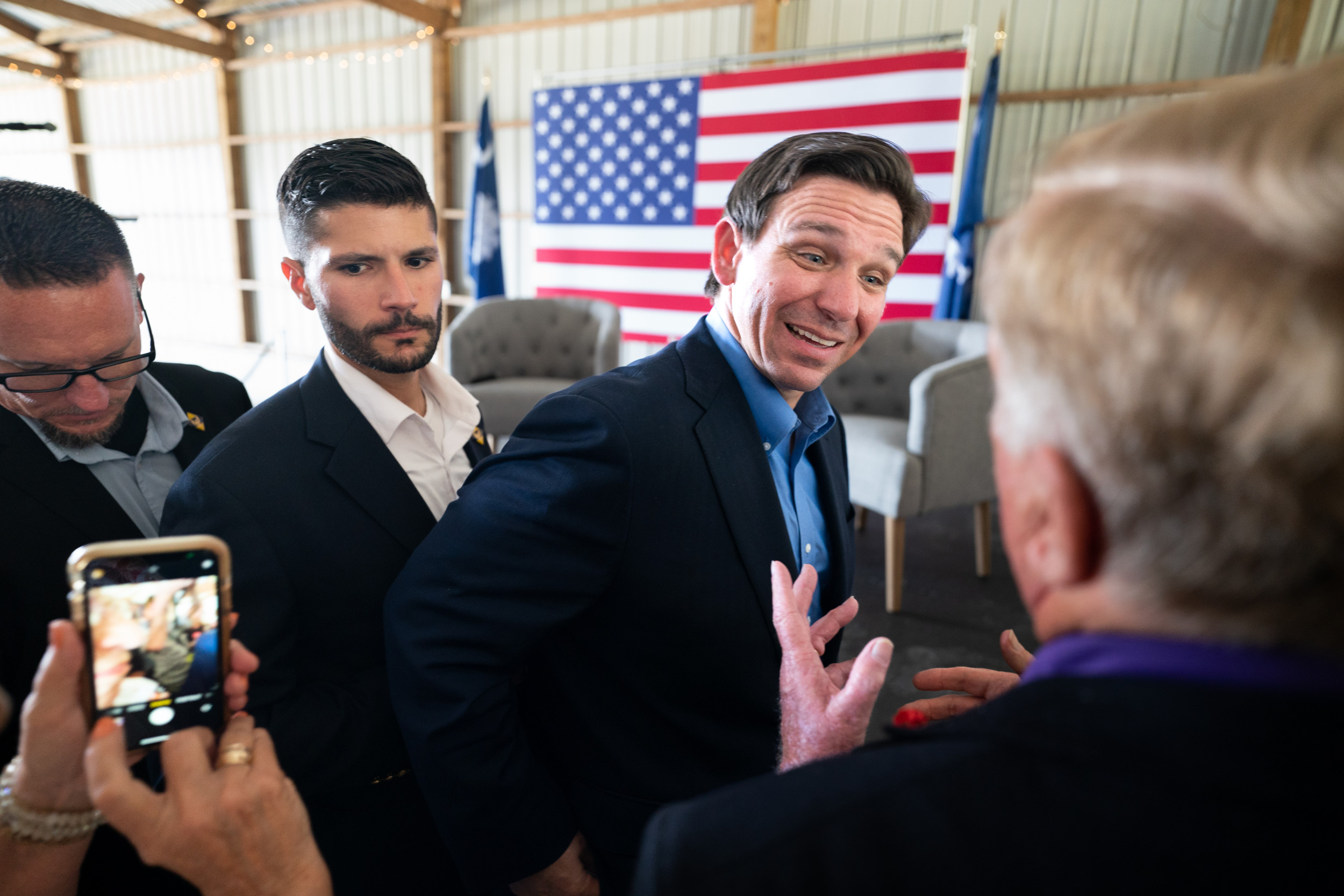 Ron DeSantis reprimanded by Republican women in key primary state