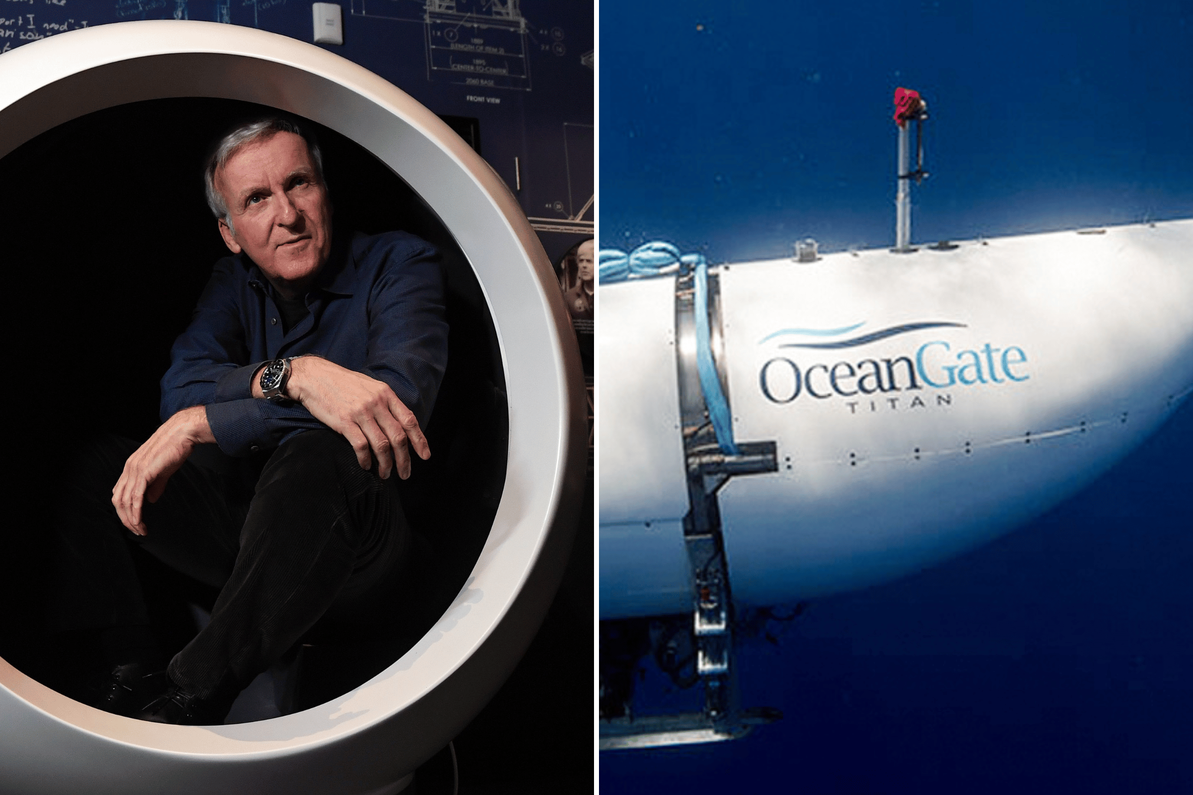 How James Cameron’s submersible compares to OceanGate’s Titan