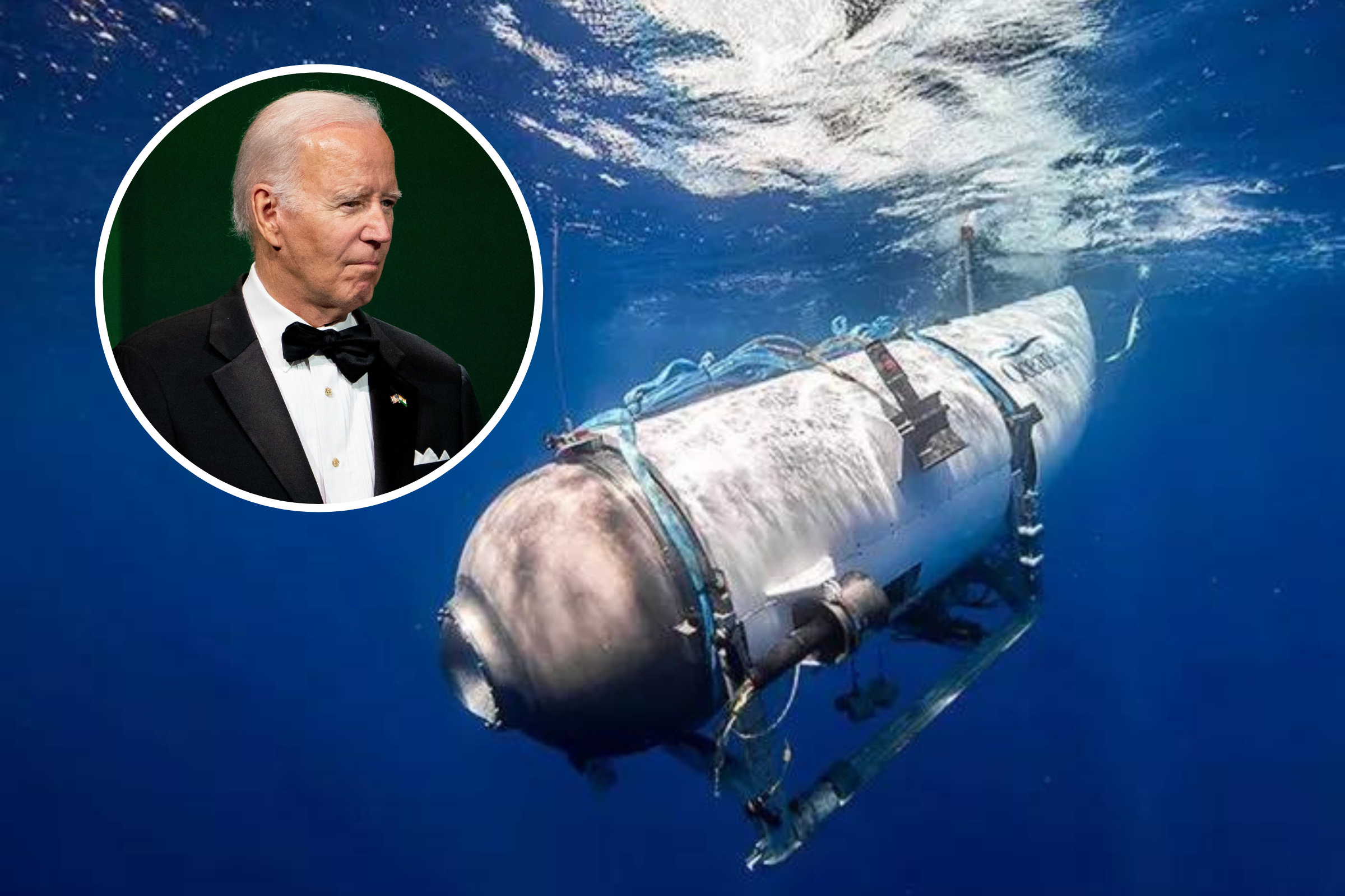 Joe Biden Accused of Covering Up Fate of Titanic Sub in Conspiracy Theory