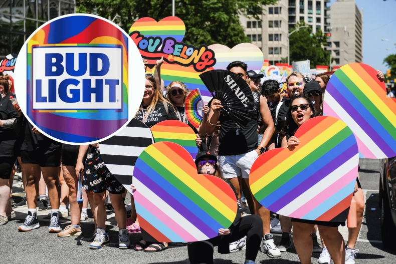 Bud Light Slammed for Sponsoring Toronto Pride—'They Deserve to Go Broke'