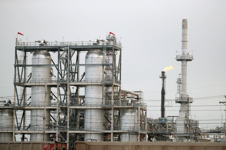 The BP refinery in Whiting, Indiana