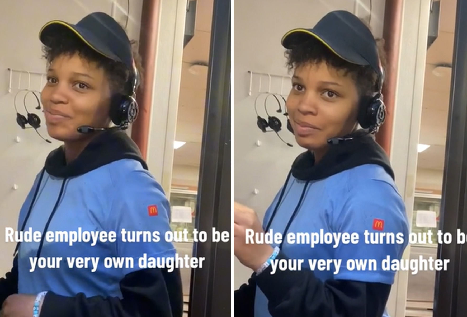 McDonald's Drive-Thru Worker Discovers She Was Rude To Her Own Mom