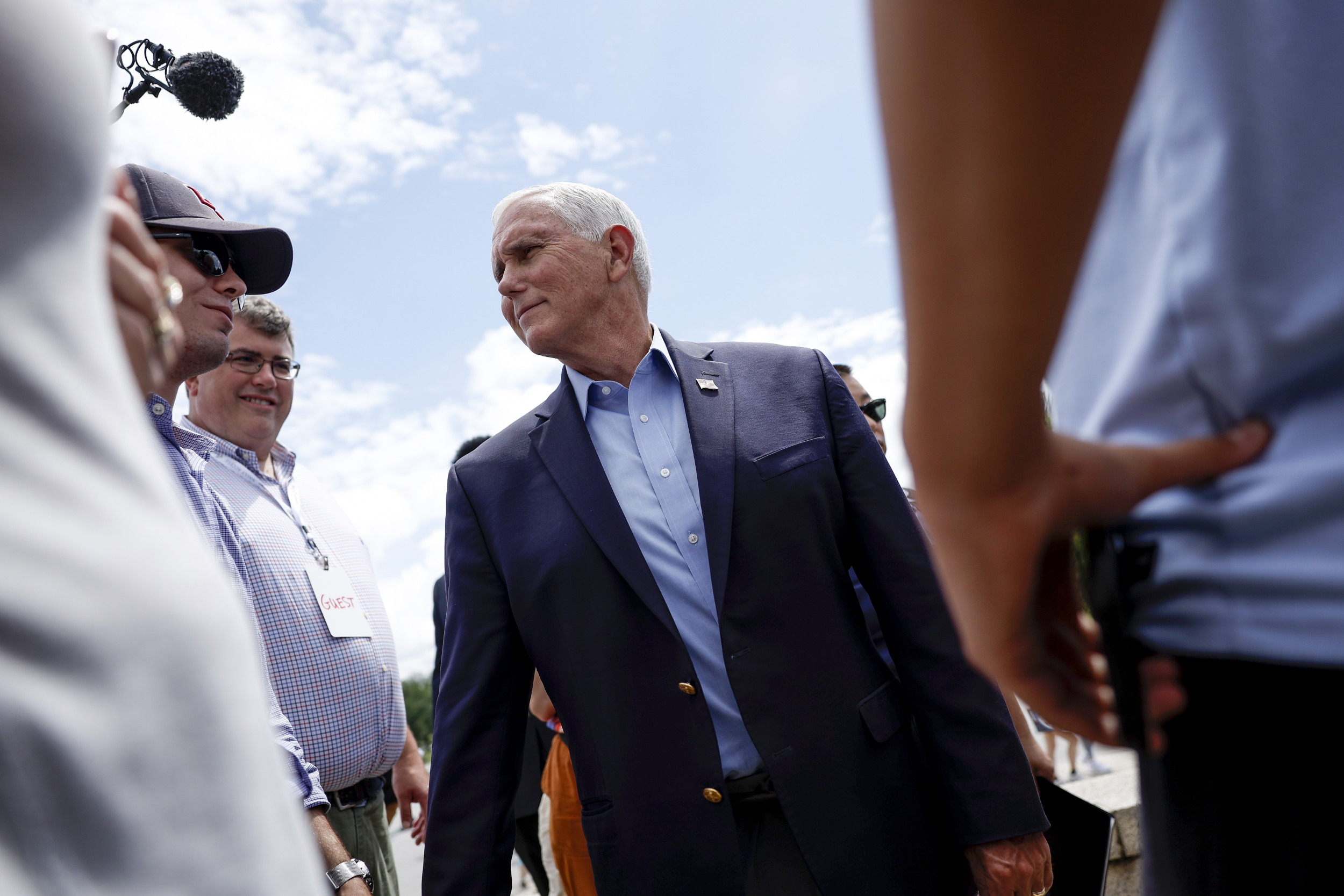 Mike Pence Draws a Line Between Bud Light Boycott and Ron DeSantis