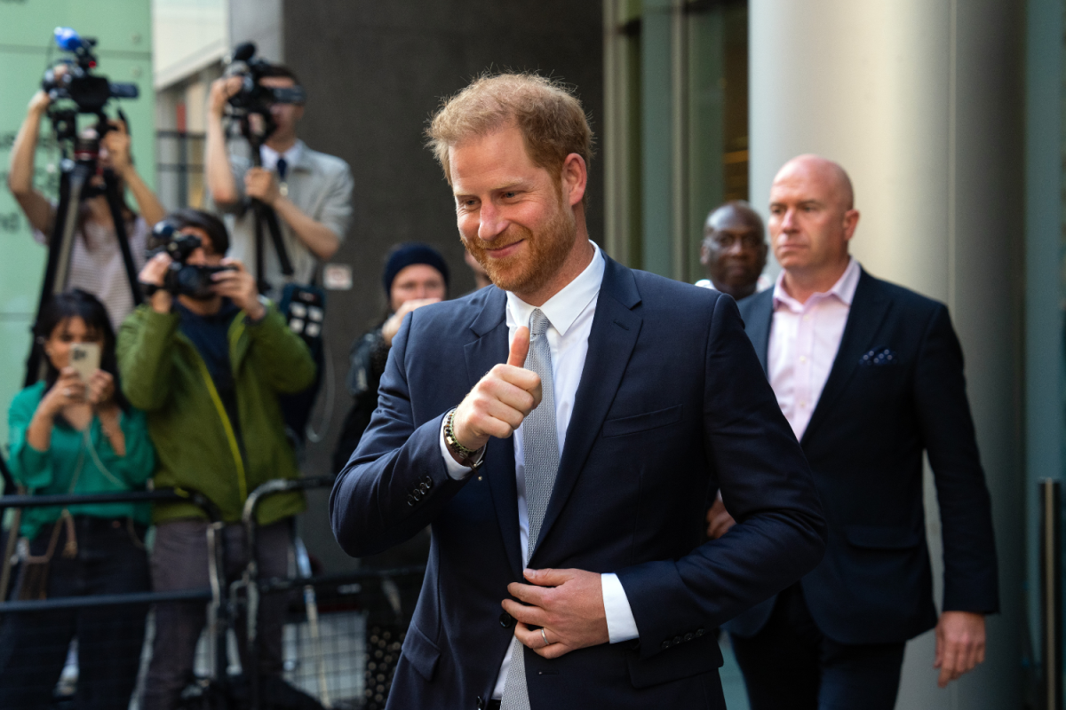 Prince Harry Leaves London Court