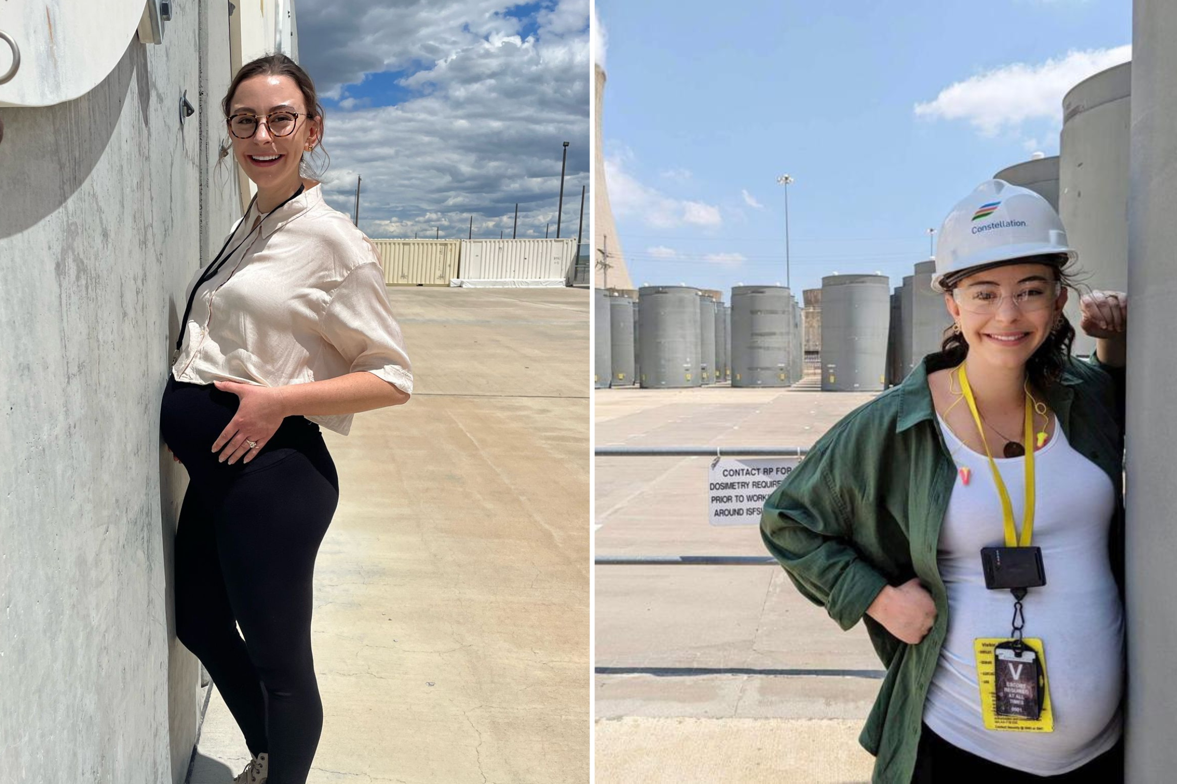 Pregnant Woman Poses With 'Nuclear Waste' To Prove Point About Radiation - Vimarsana News