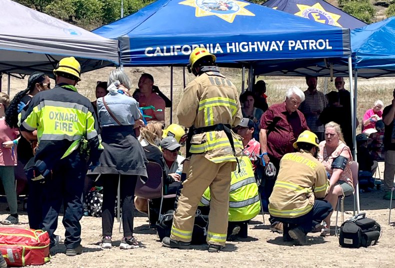 Amtrak Train Derails in Moorpark