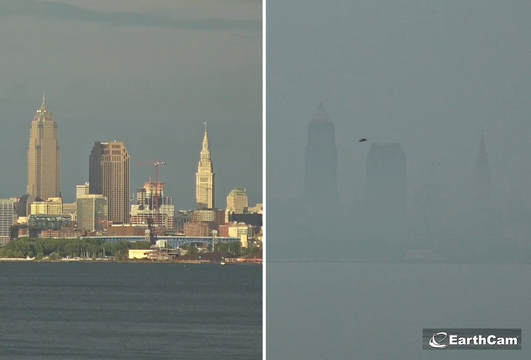 Cleveland Ohio Skyline Stock Photo - Download Image Now