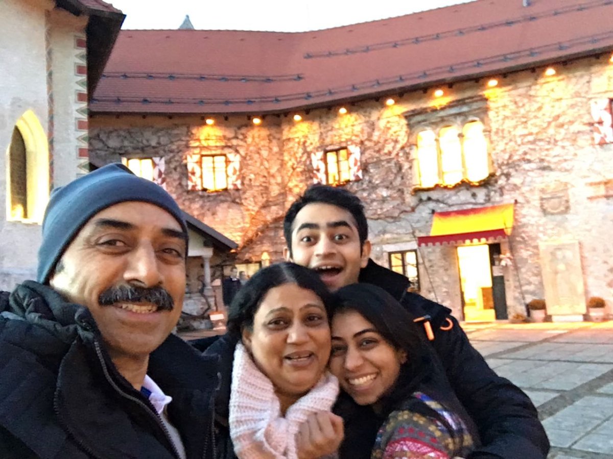 Sanjiv Bhatt and family