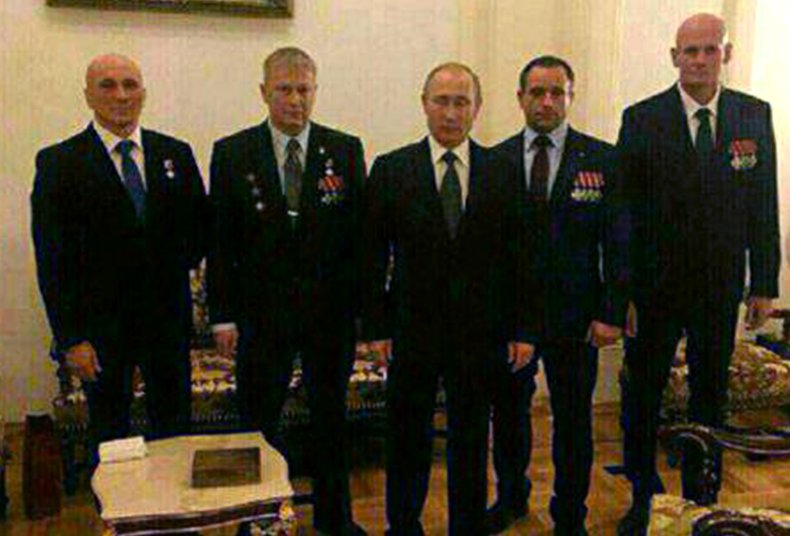 Ảnh nhóm,Vladimir Putin Với Wagner Associates Điện Kremlin