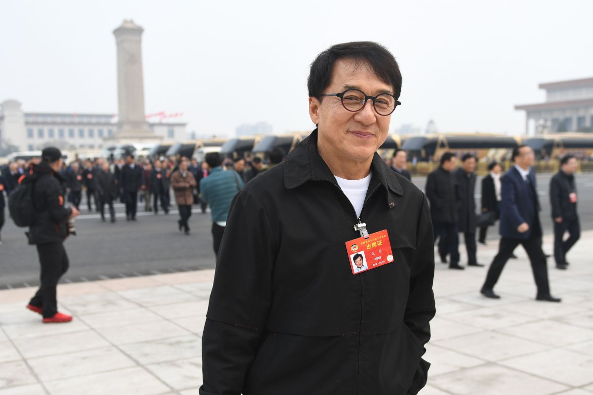 Jackie Chan in Beijing 2019