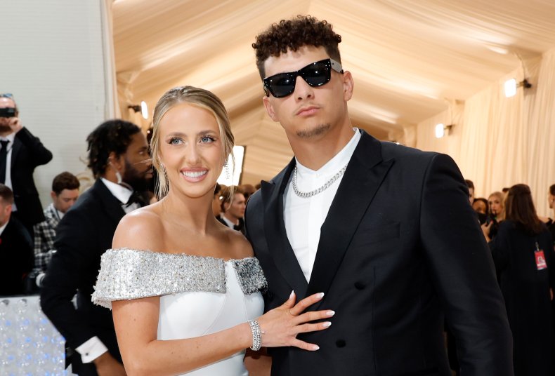 Patrick Mahomes and Brittany Matthews Mahomes