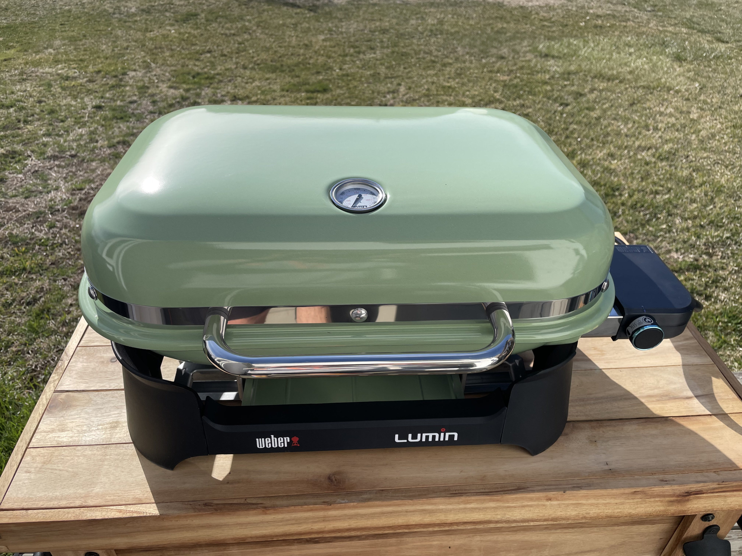 Weber - Lumin Compact Electric Grill - Black