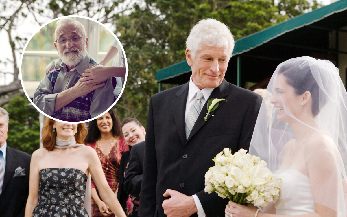 Dad Refusing To Walk Daughter Down The Aisle With Dying Stepfather