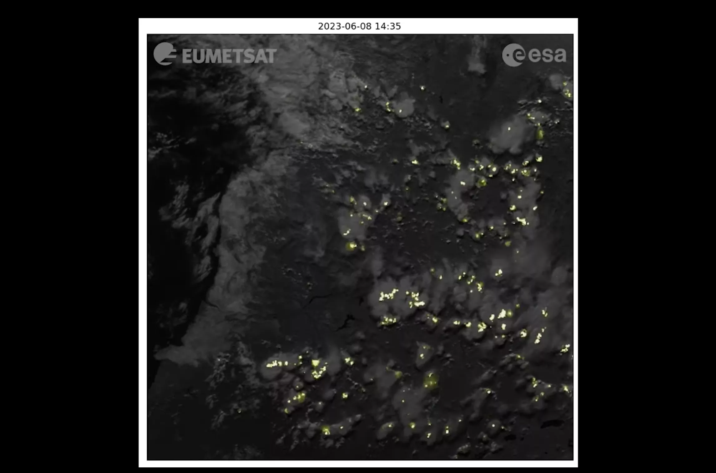Incredible Space Footage Shows Most Active Lightning Region in the World - Vimarsana News