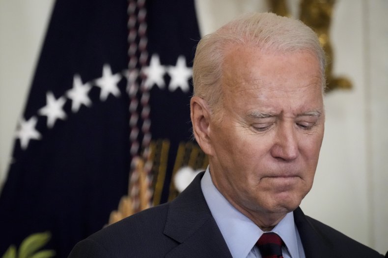 Joe Biden speaks at the White House