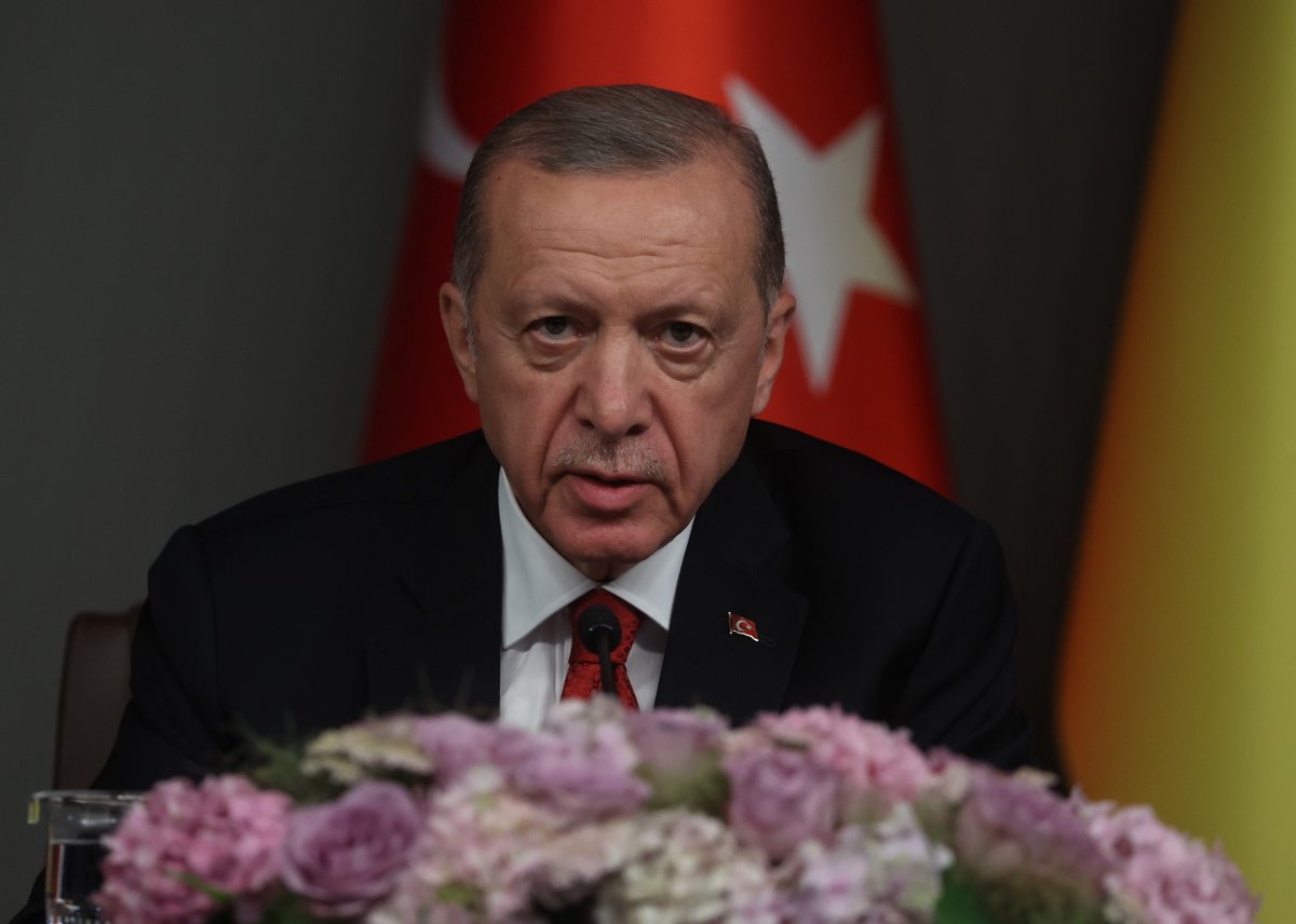Turkish President Recep Tayyip Erdoğan in Istanbul