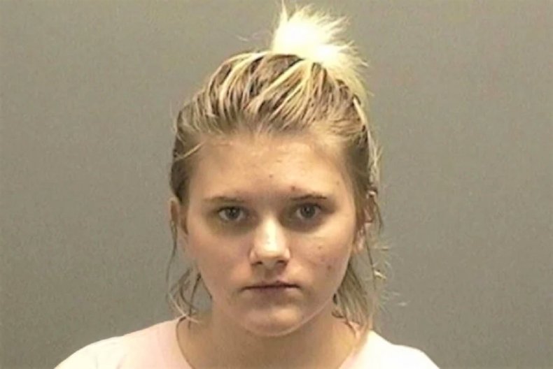 teen killer Erin Caffey booking photo 