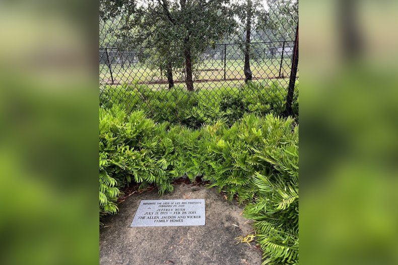 Seffner sinkhole plaque