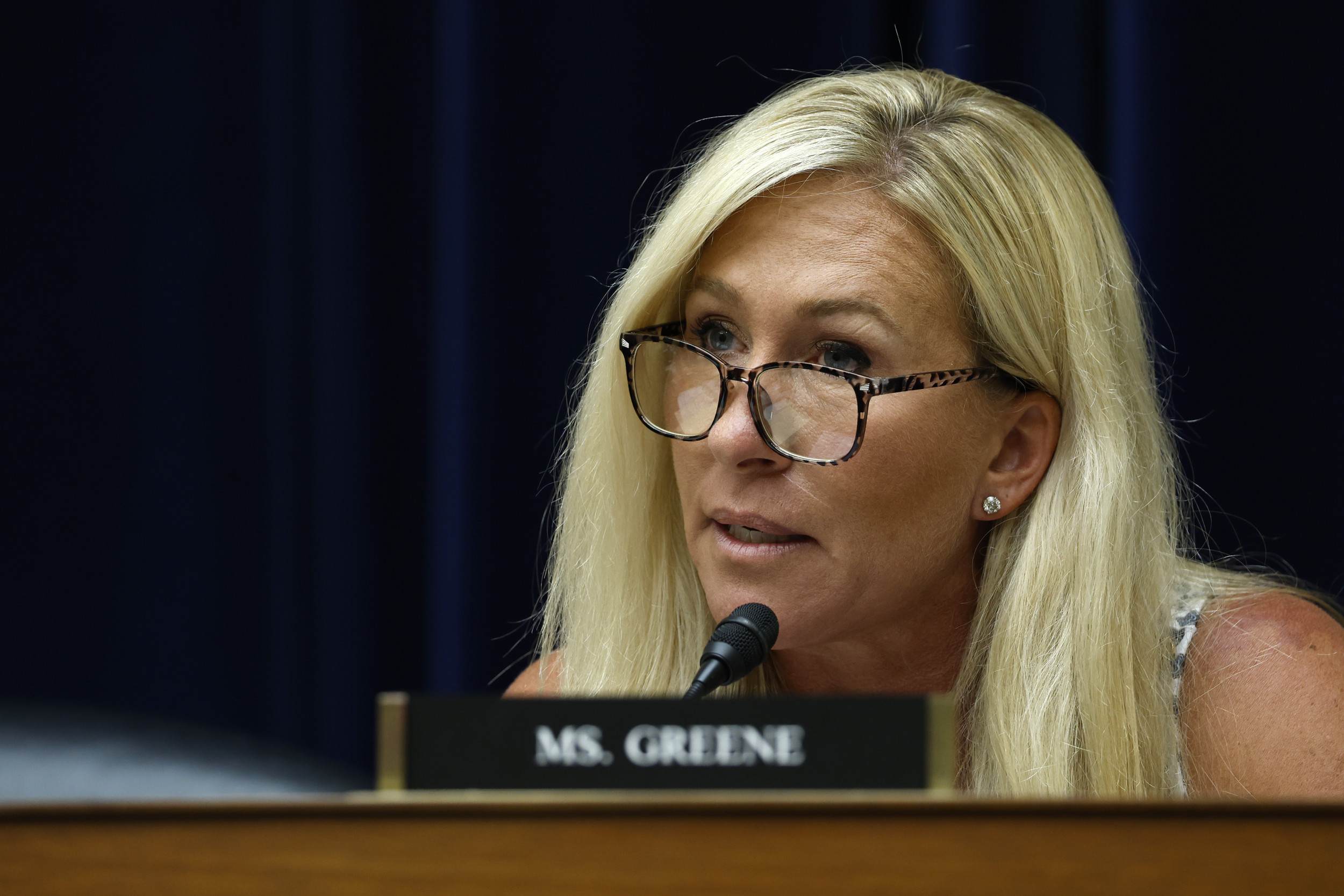 Marjorie Taylor Greene Threatens to 'Zero Out' FBI and DOJ Salaries ...