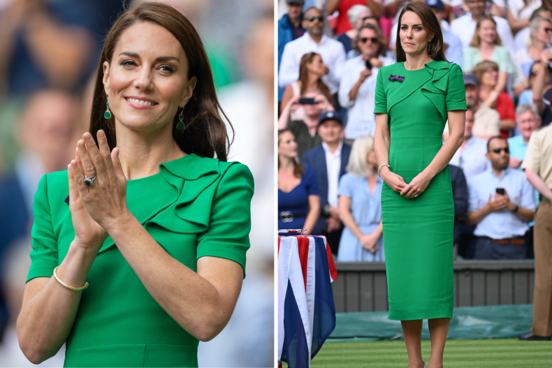 What Kate Middleton Wore to Wimbledon 2023—Future Queen's Green Style ...
