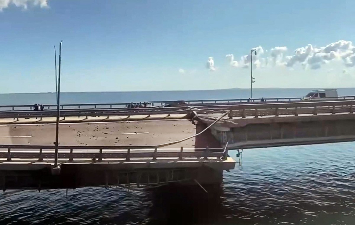 What Are the Aquatic Drones Reportedly Behind Strike on Crimea Bridge?