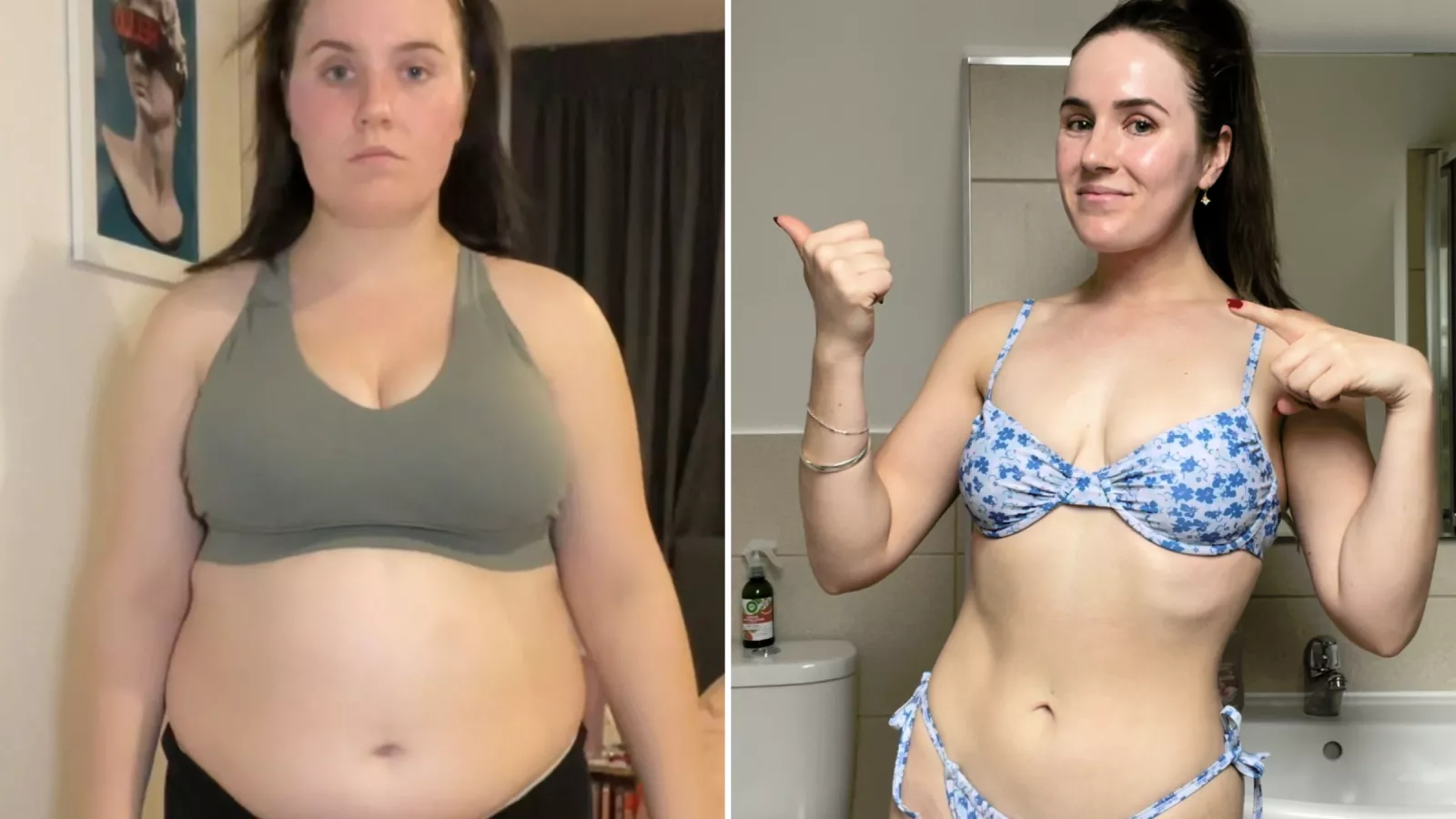 Woman Shocks the Internet With Her Four-Month Weight Loss Transformation