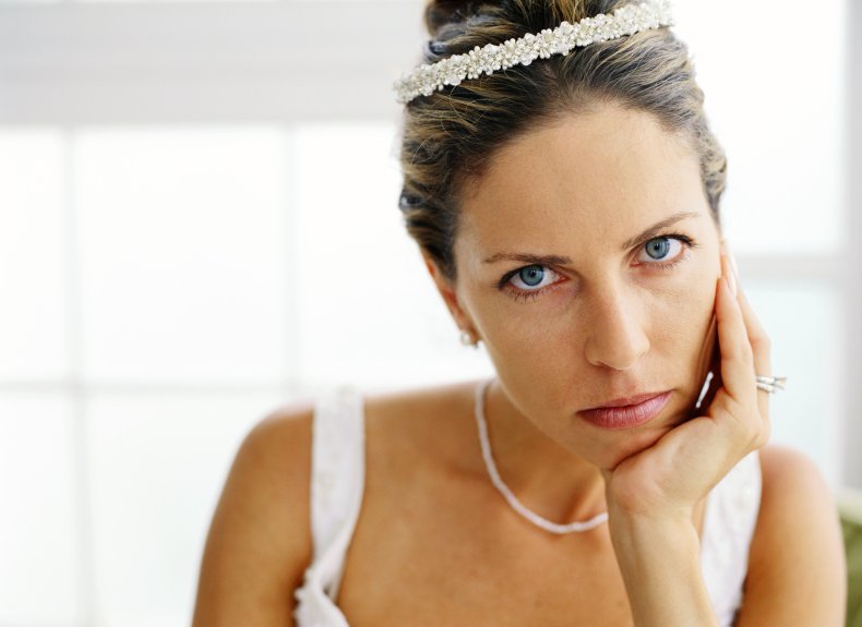 bride backed for kicking friend off wedding