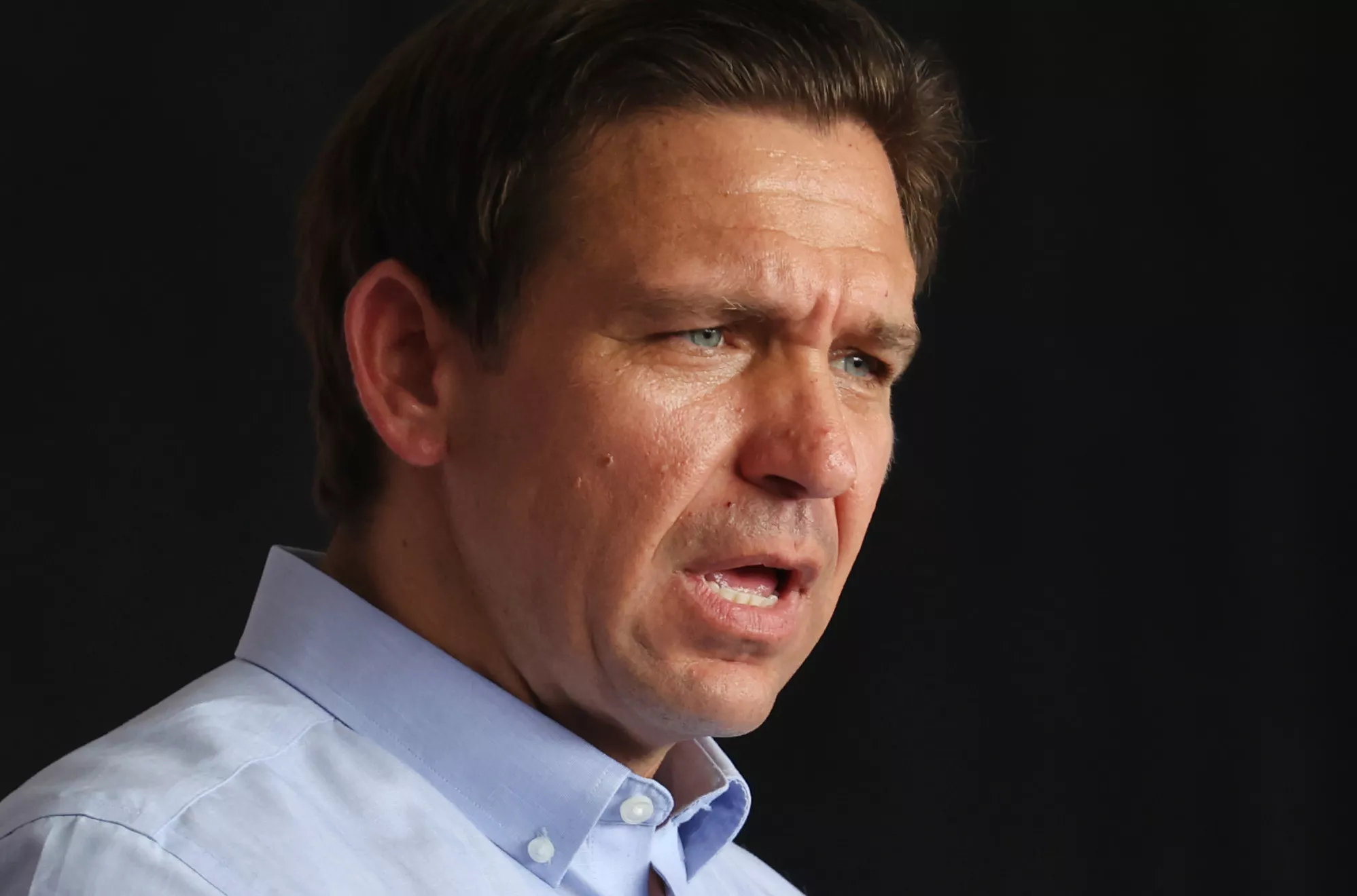 DeSantis Protesters With Pride Flag Say They Were Pushed to Ground, Kicked - Vimarsana News