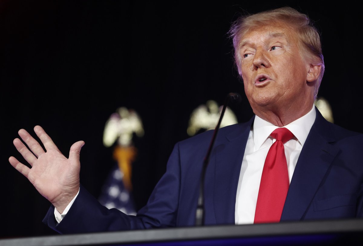 Donald Trump Speaks in Las Vegas