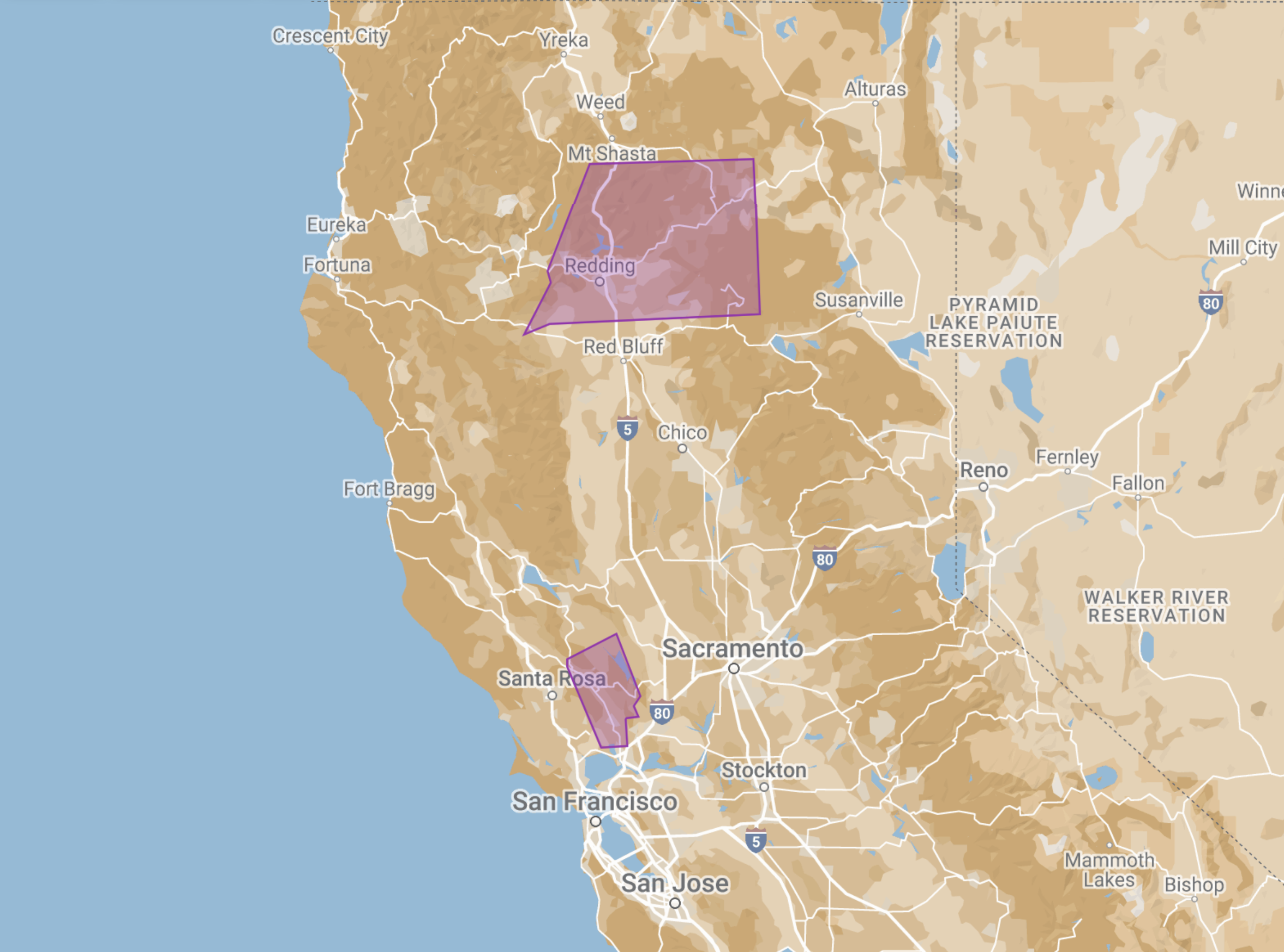 California E.coli Outbreak Update, Map as Warnings Issued in Multiple Areas