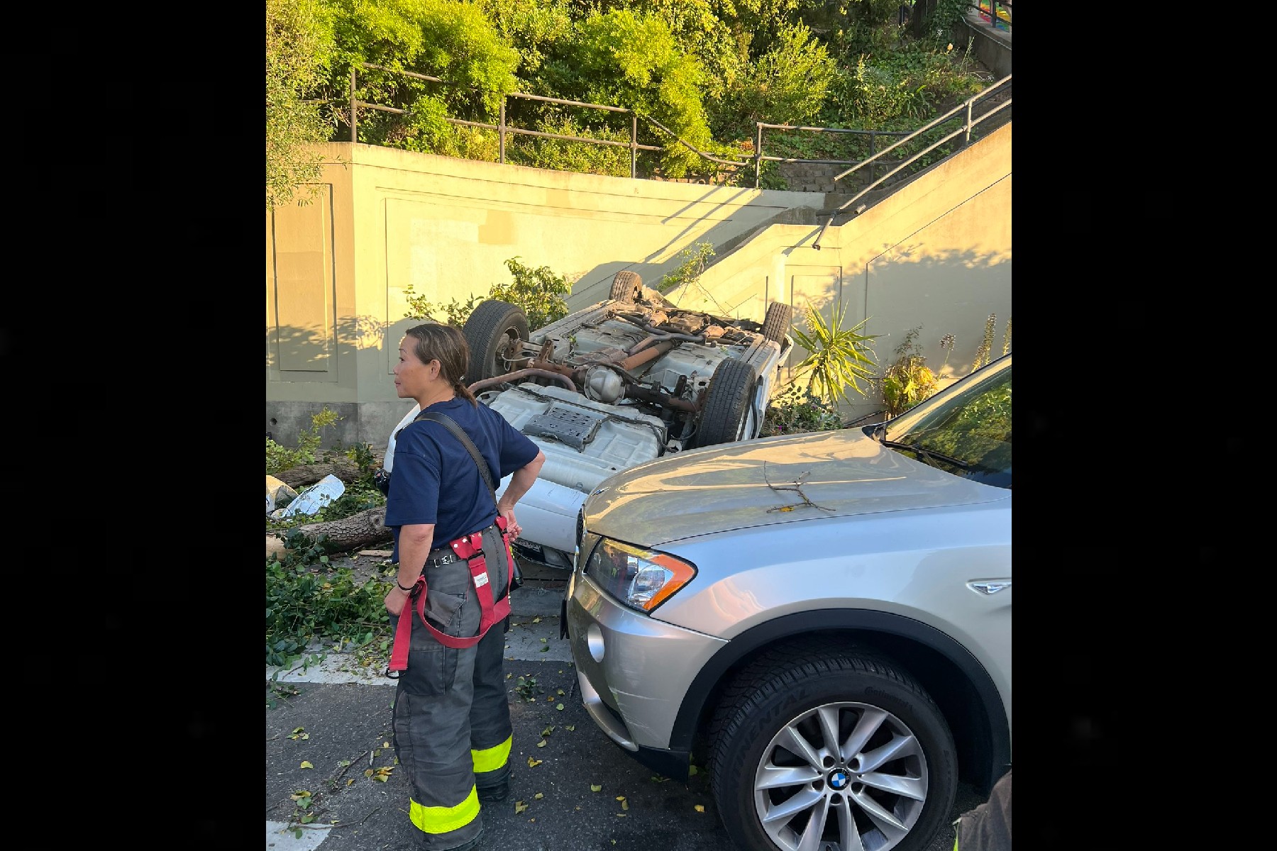 Video of Car Crashing Down San Francisco Steps Viewed 1 Million Times
