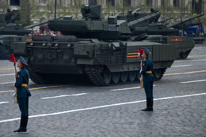 Russian T-14 Armata tank 