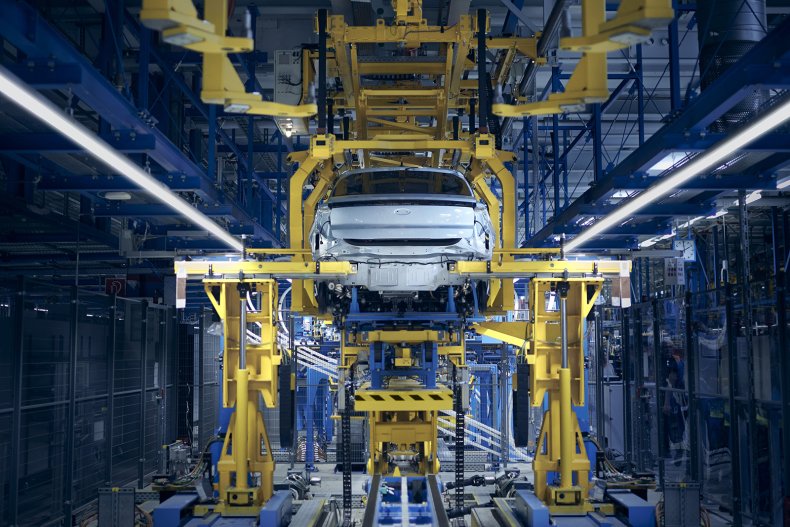 La fabbrica Ford di Colonia, in Germania