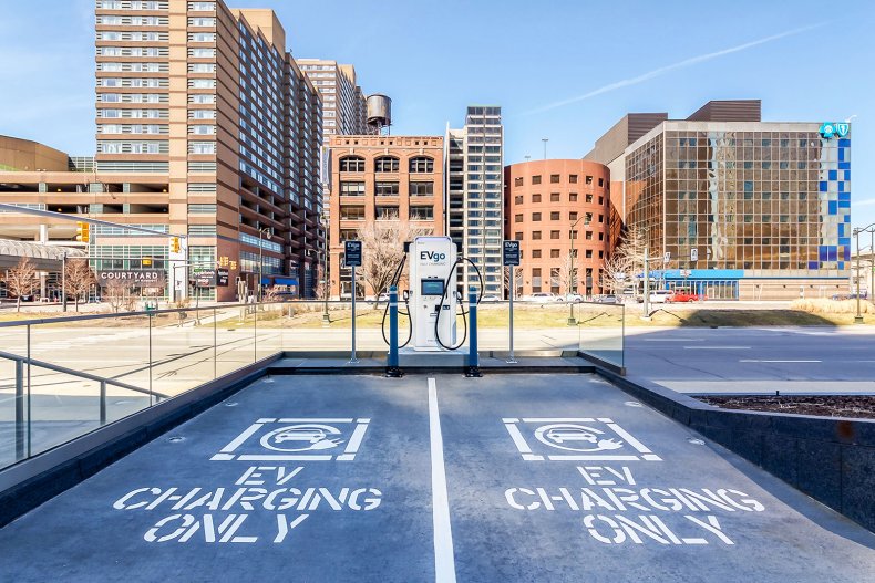 EVgo Charging Station at Renaissance Center