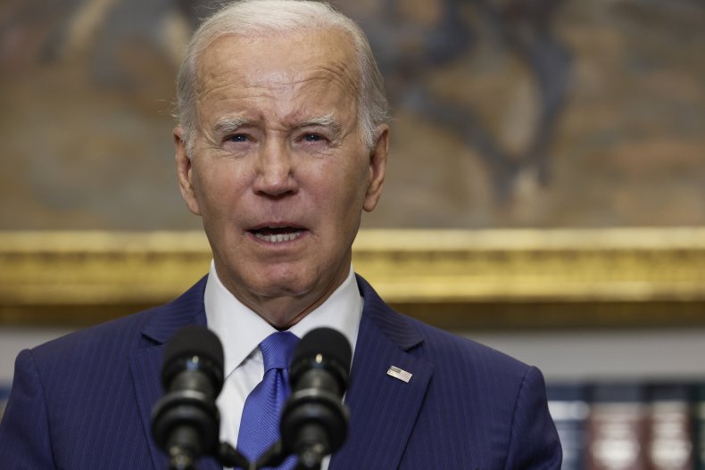 Joe Biden Speaks at the White House