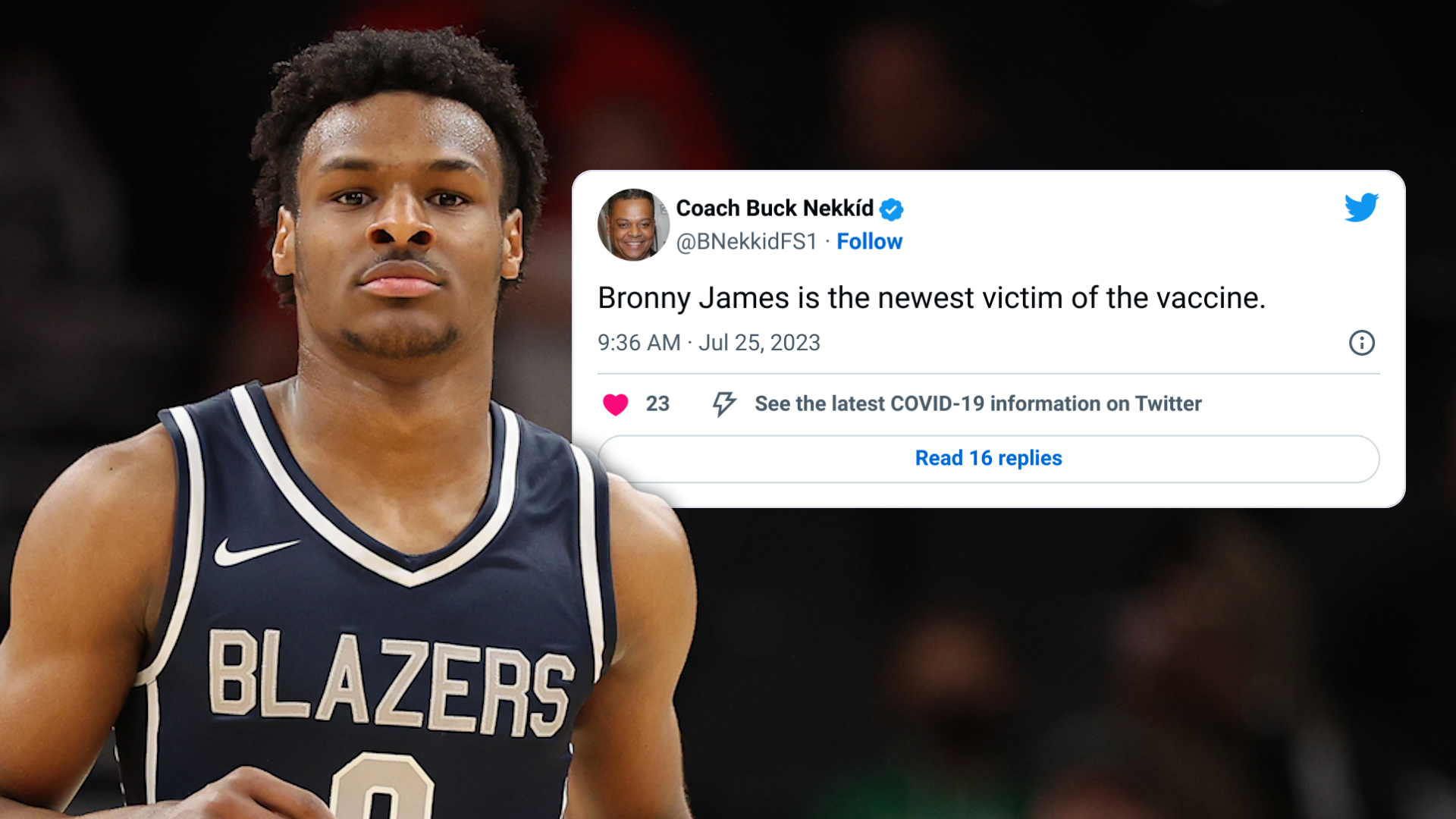 Bronny James Cardiac Arrest Sparks COVID Vaccine Theory