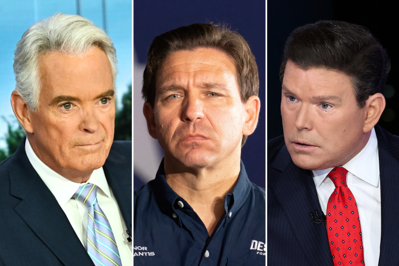 Fox Anchors Joke DeSantis Might Not MakeIt