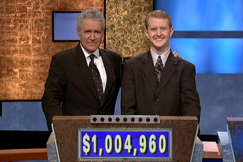 Late "Jeopardy" Host Alex Trebek Ken Jennings