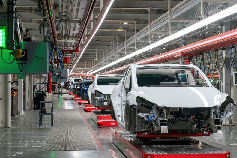 Tesla Gigafactory, Austin, Texas.
