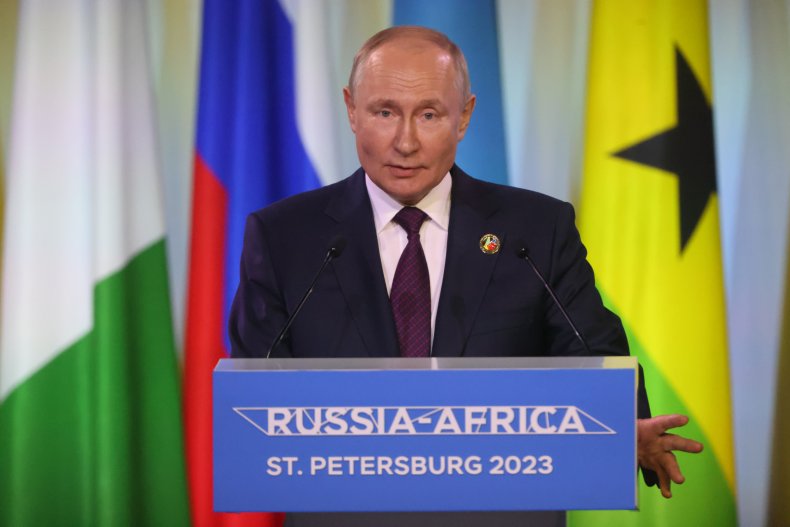 Russian President Vladimir Putin