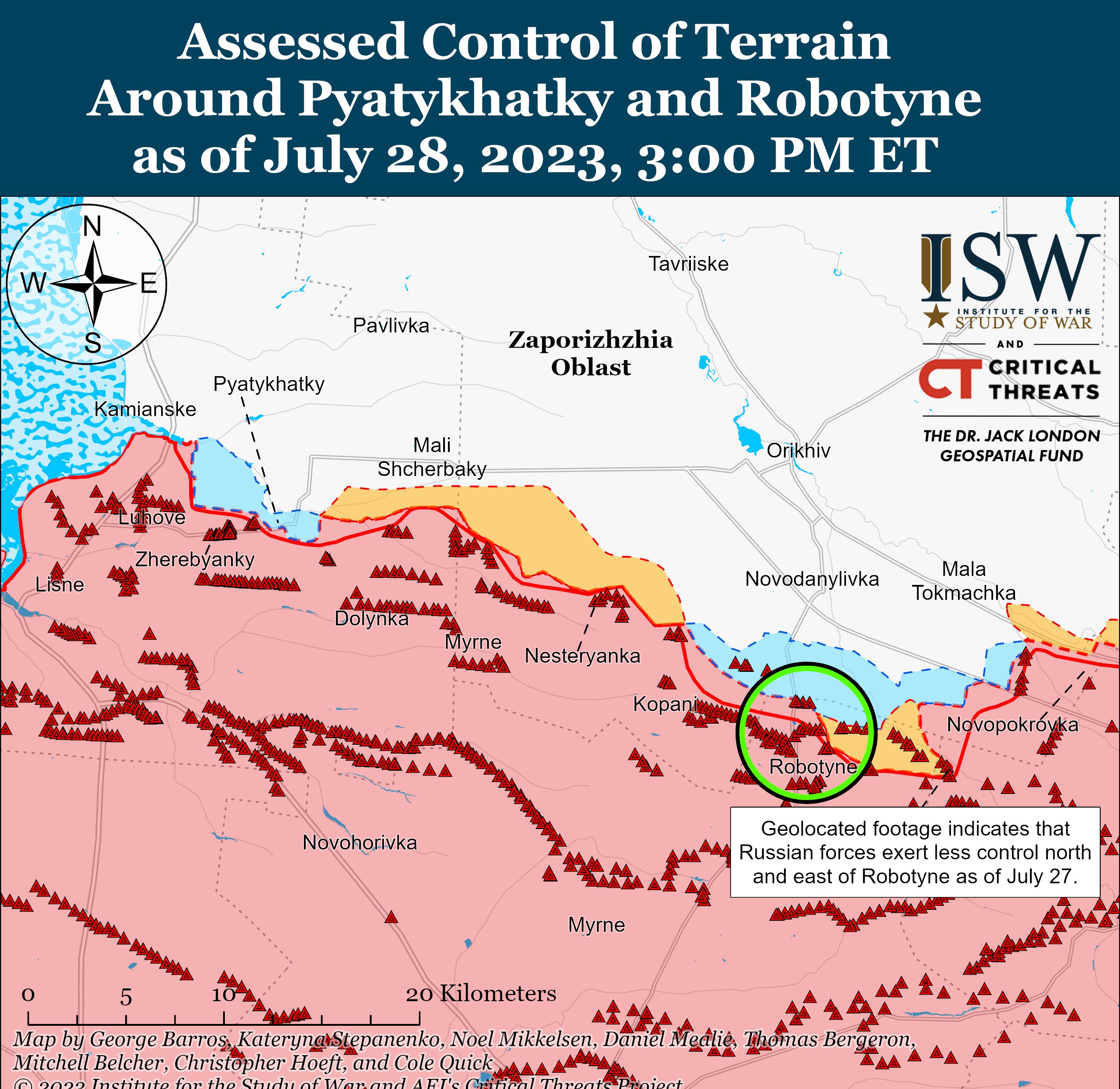 Ukraine War Maps Detail Counteroffensive As Kyiv Ups Fighting On Two ...