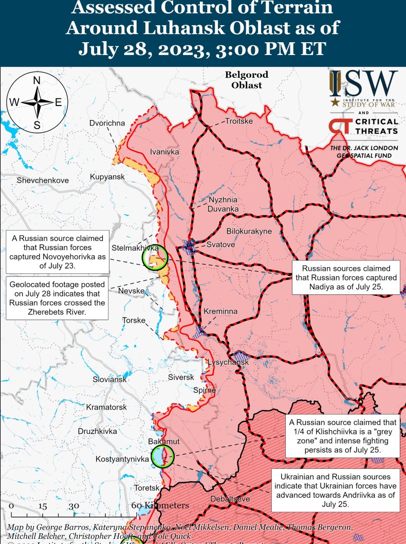 Institute for the Study of war maps