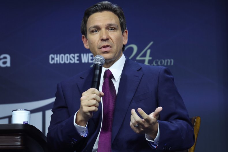 Florida Governor Ron DeSantis