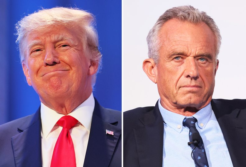 Comp Image, Trump and Robert Kennedy Jr