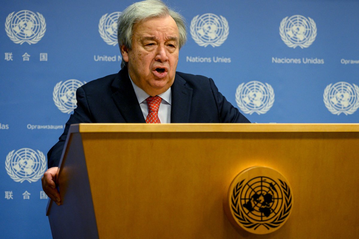 U.N. Secretary-General António Guterres 