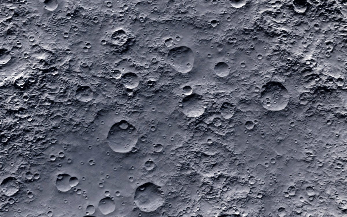 moon craters