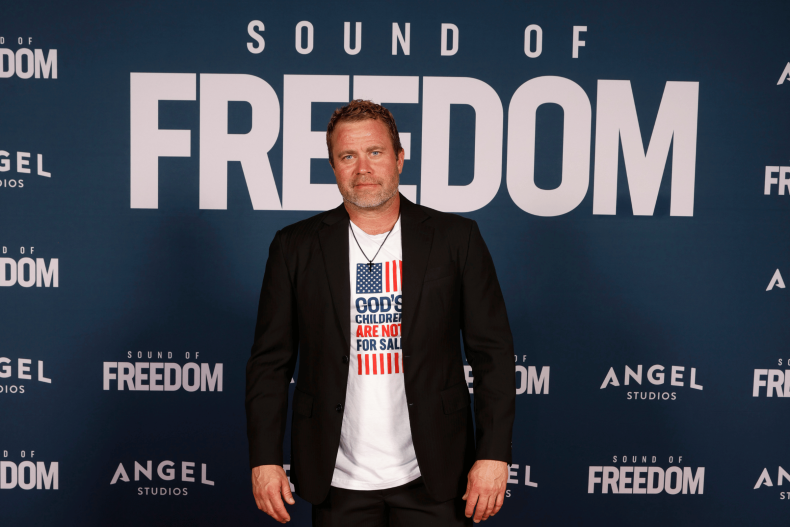 Tim Ballard Sound of Freedom premiere
